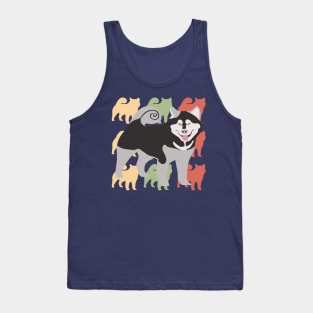 Huskey Dog Lover Tank Top